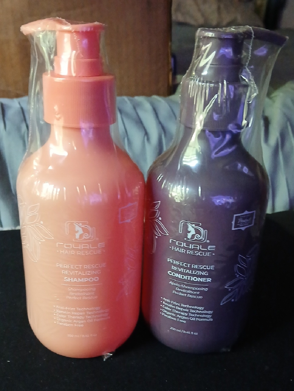 Royale Hair Perfect  Rescue Revitalizing Shampoo & Conditioner Duo NWOB Sealed